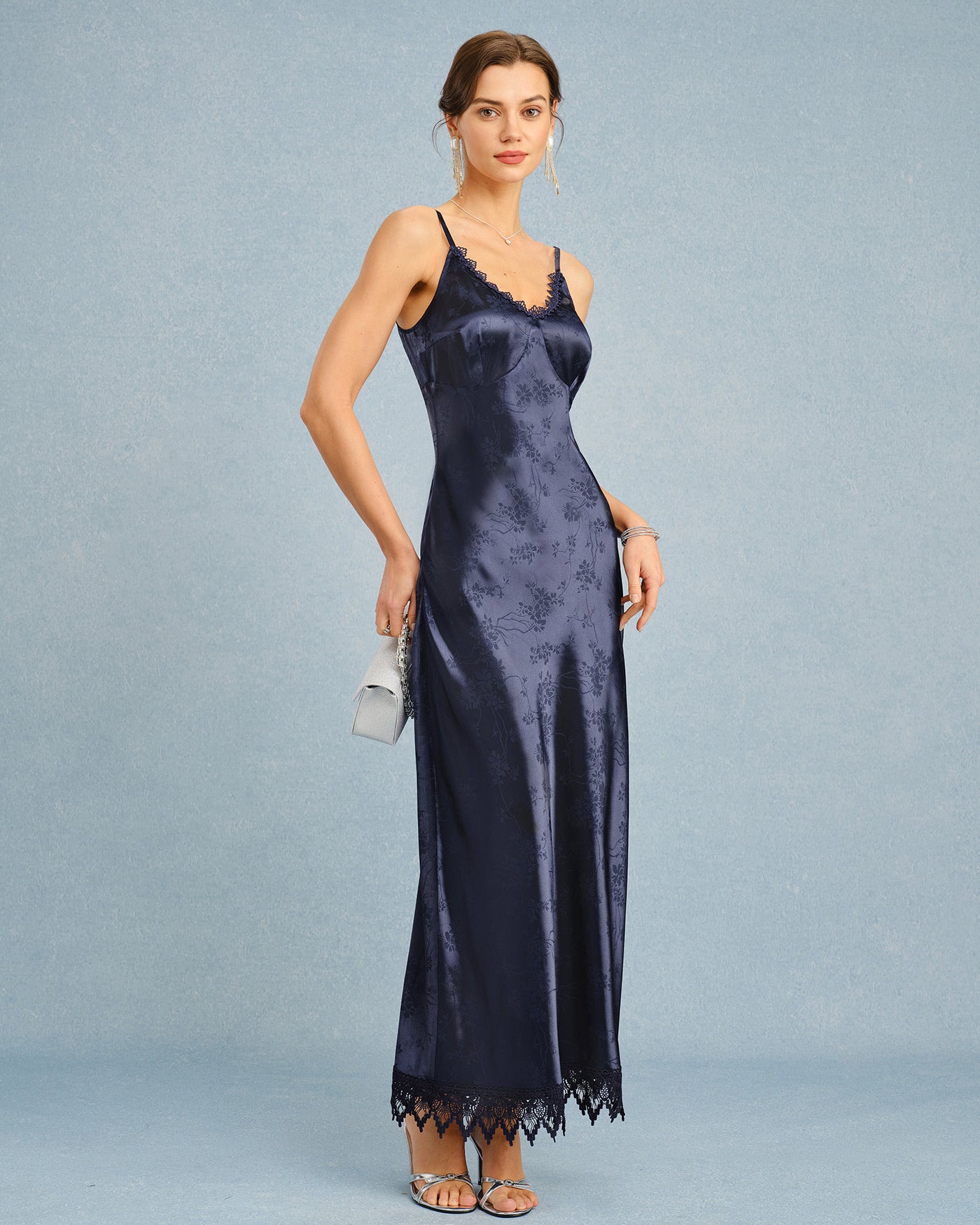 Women's Woven Polyester Maxi Dress Dresses - RIHOAS