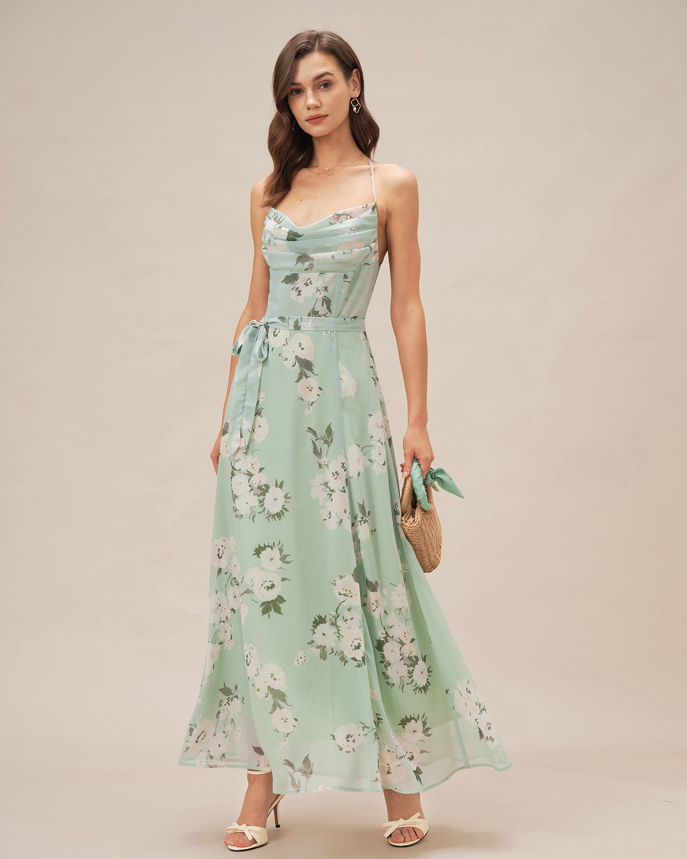 Women's Woven Polyester Maxi Dress Dresses - RIHOAS