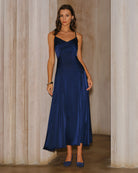 Women's Woven Polyester Maxi Dresses Dresses - RIHOAS