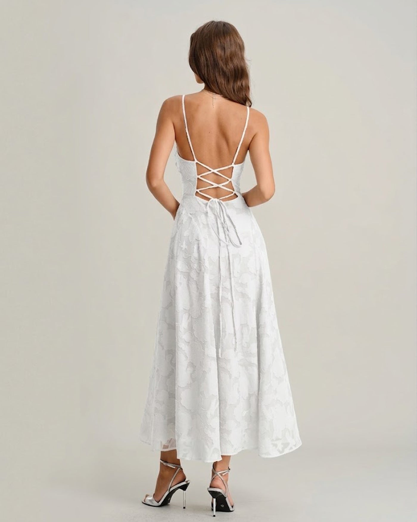 Women's Woven Polyester Maxi Dresses Dresses - RIHOAS