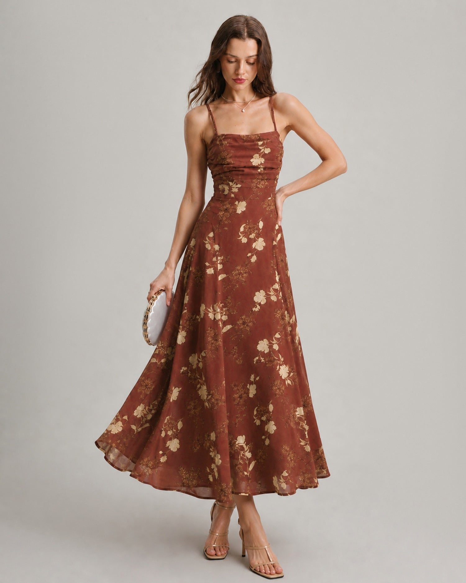 Women's Woven Polyester Maxi Dresses Dresses - RIHOAS