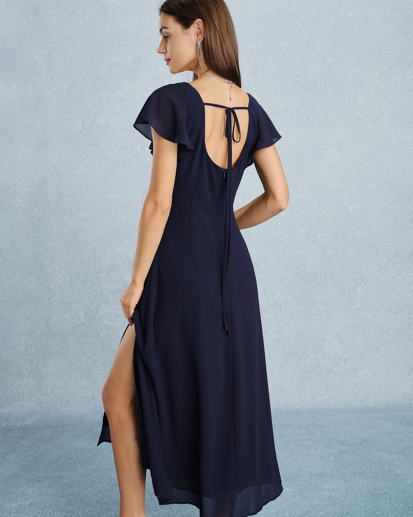 Women's Woven Polyester Maxi Dresses Dresses - RIHOAS