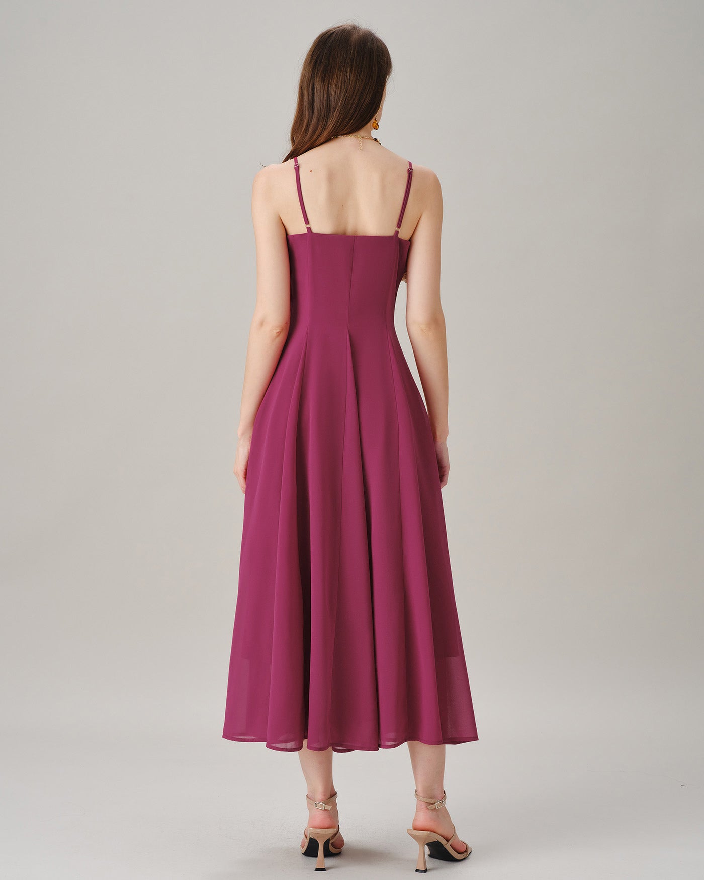 Women's Woven Polyester Maxi Dresses Dresses - RIHOAS