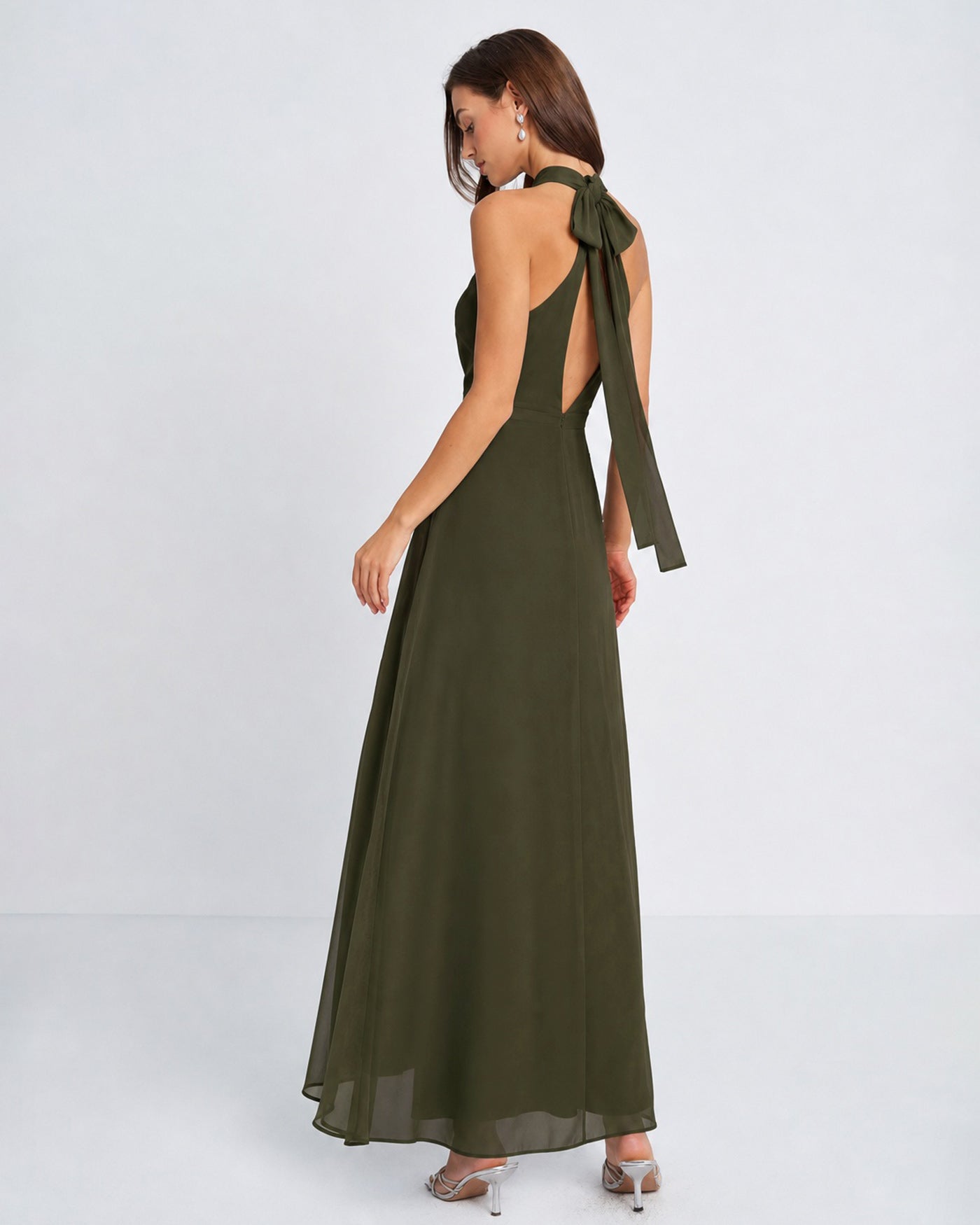 Women's Woven Polyester Maxi Dresses Dresses - RIHOAS