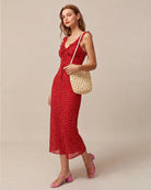 Women's Woven Polyester Maxi Dresses Dresses - RIHOAS