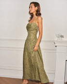Women's Woven Polyester Maxi Dresses Dresses - RIHOAS