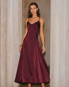 Women's Woven Polyester Maxi Dresses Dresses - RIHOAS