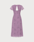 Women's Woven Polyester Midi Dress Dresses - RIHOAS