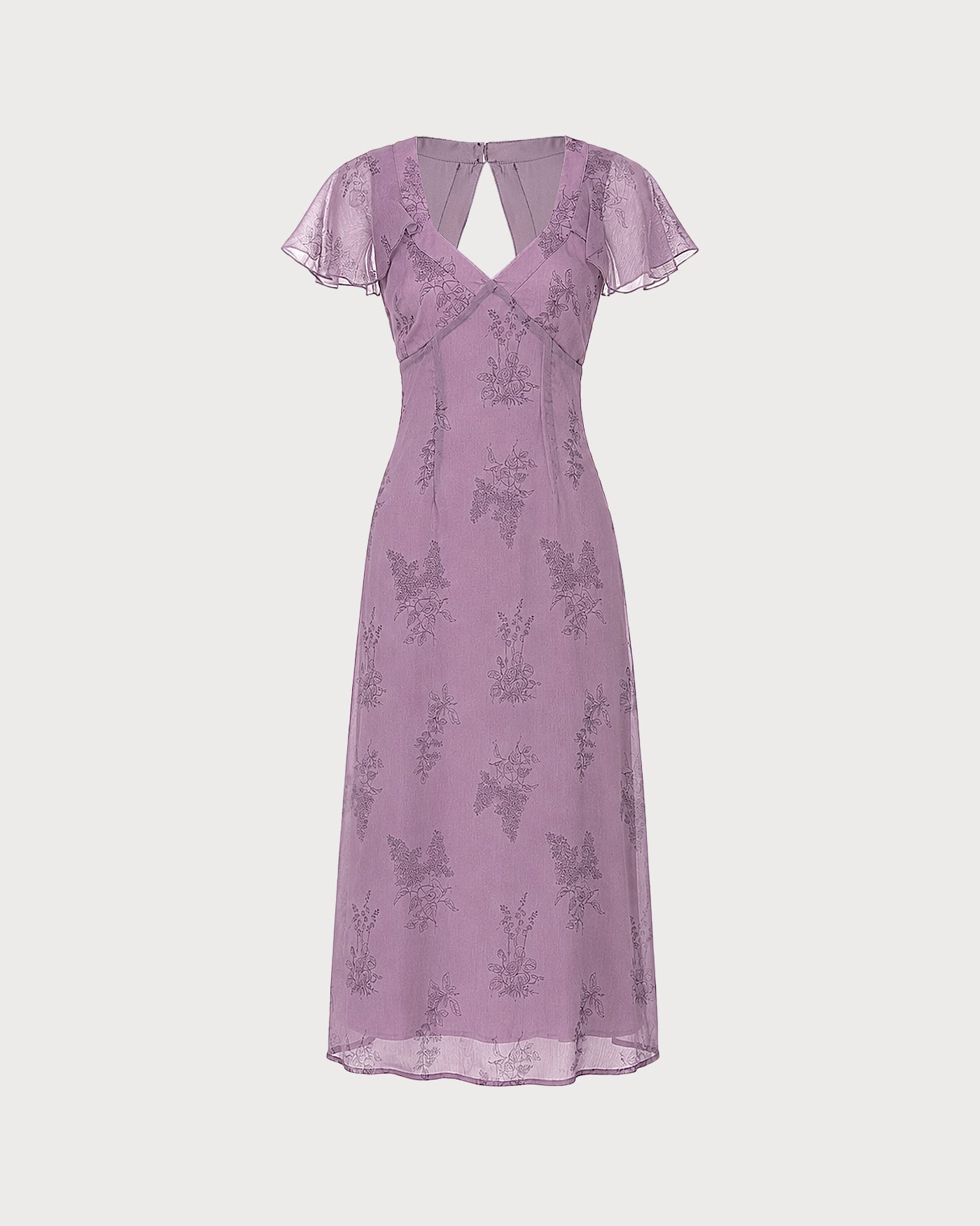 Women's Woven Polyester Midi Dress Dresses - RIHOAS