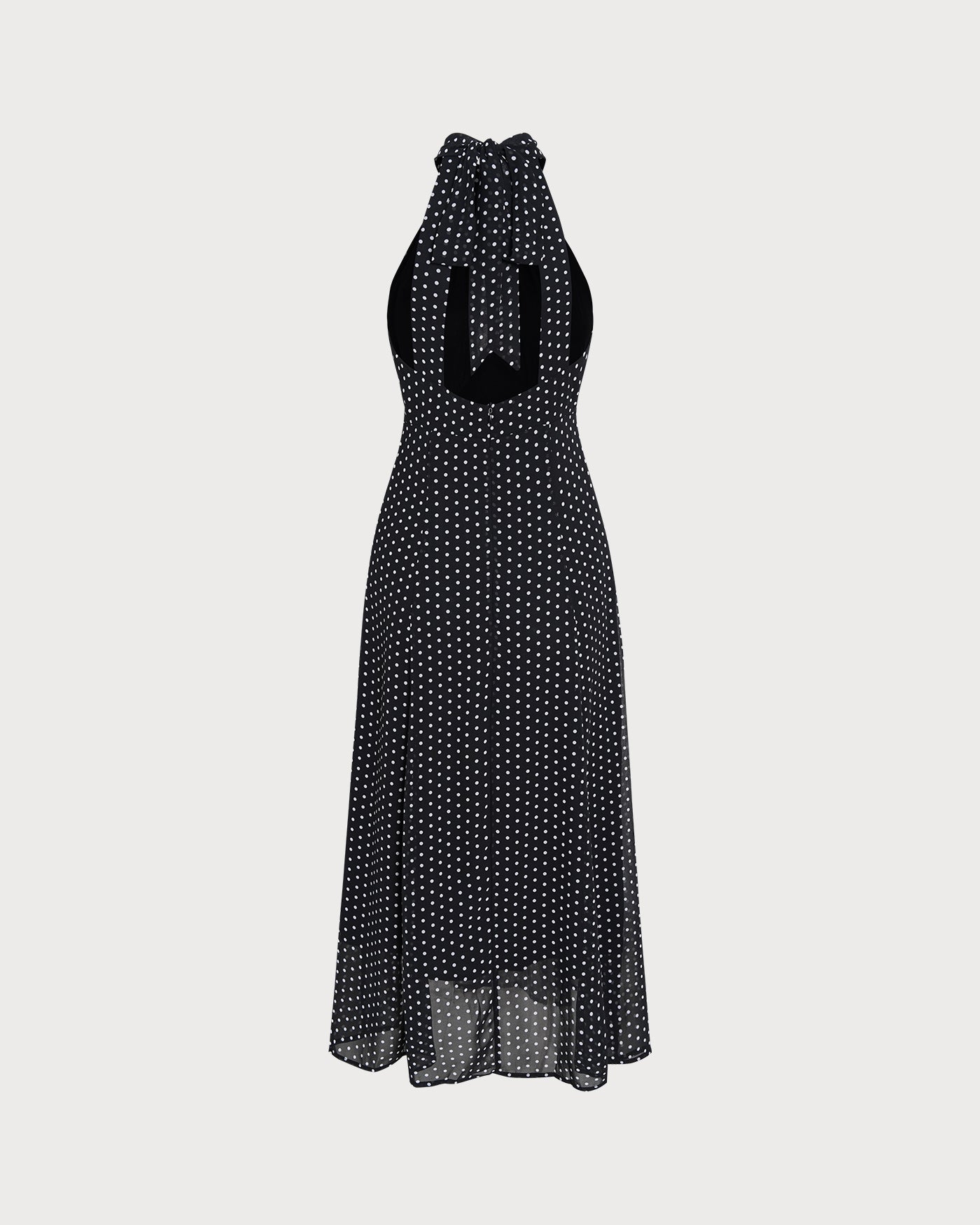 Women's Woven Polyester Midi Dress Dresses - RIHOAS