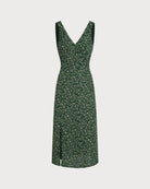 Women's Woven Polyester Midi  Dress Dresses - RIHOAS