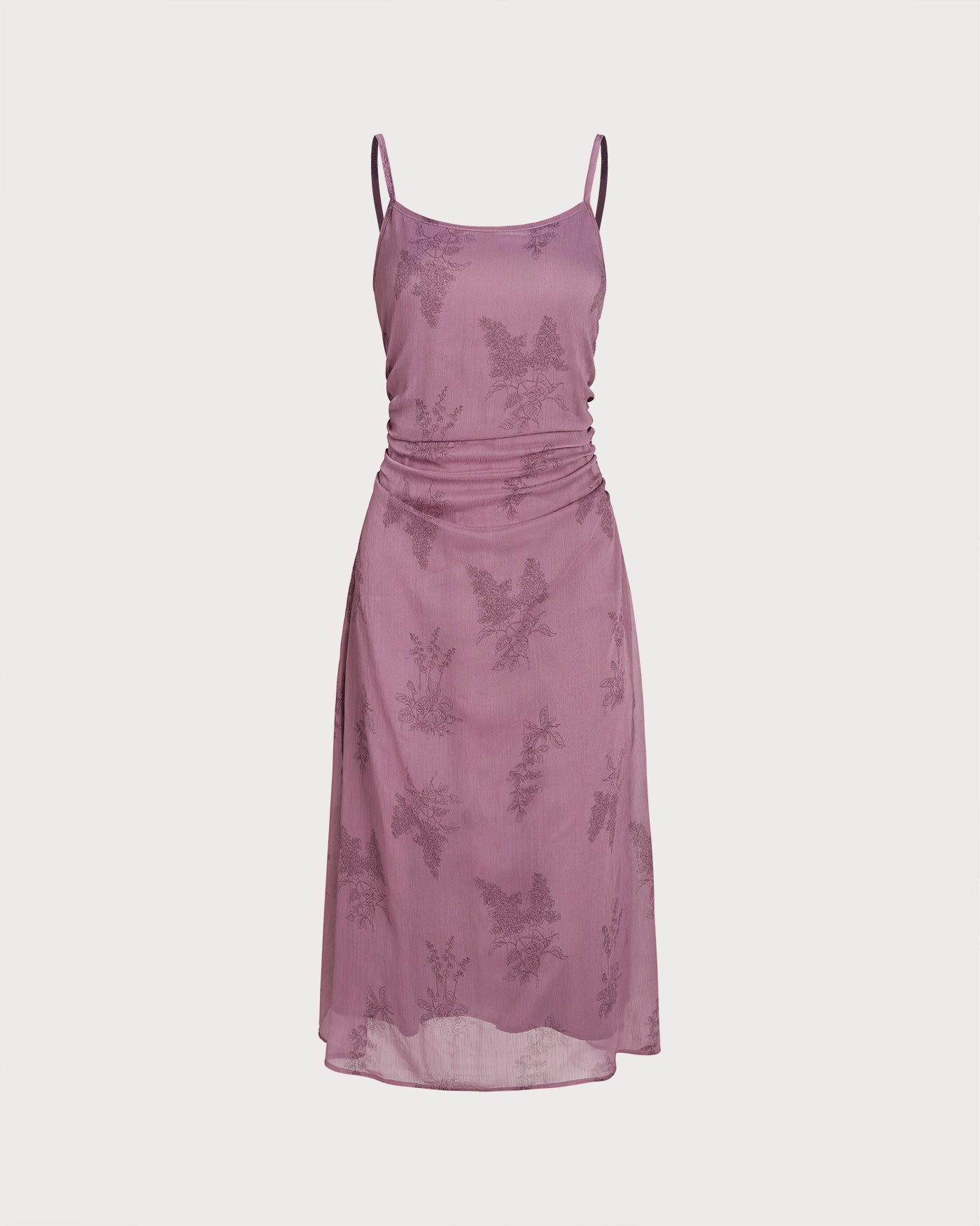 Women's Woven Polyester Midi Dress Dresses - RIHOAS