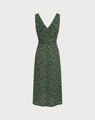 Women's Woven Polyester Midi  Dress Dresses - RIHOAS