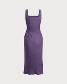 Women's Woven Polyester Midi Dresses Dresses - RIHOAS