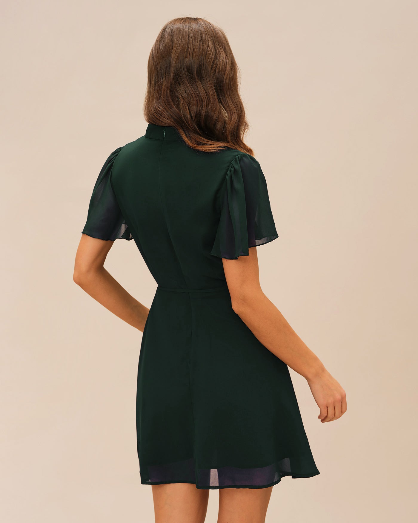 Women's Woven Polyester Mini Dress Dresses - RIHOAS