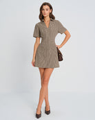 Women's Woven Polyester Mini Dress Dresses - RIHOAS