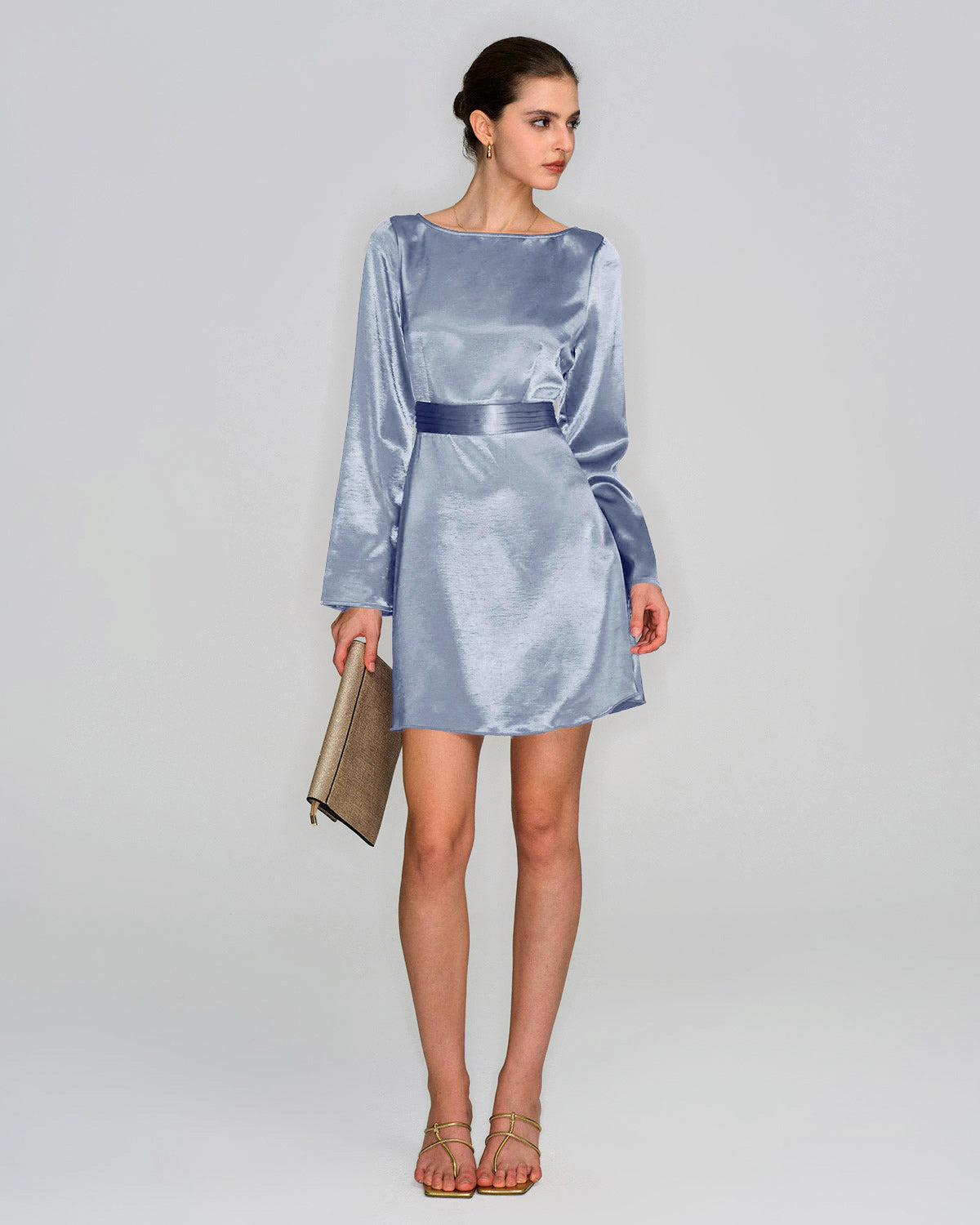 Women's Woven Polyester Mini Dress Dresses - RIHOAS