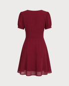 Women's Woven Polyester Mini Dress Dresses - RIHOAS