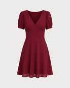 Women's Woven Polyester Mini Dress Dresses - RIHOAS