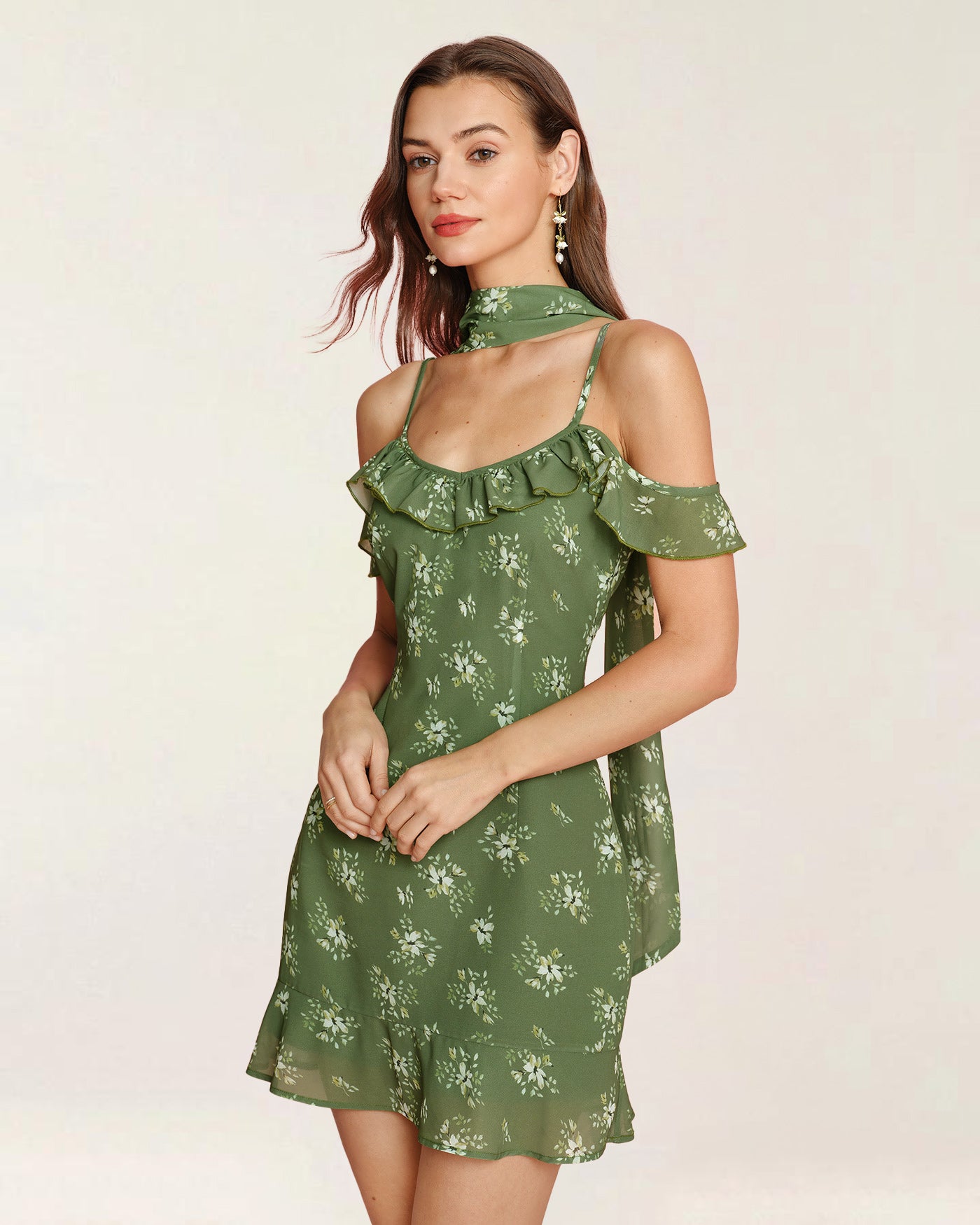 Women's Woven Polyester Mini Dress Dresses - RIHOAS