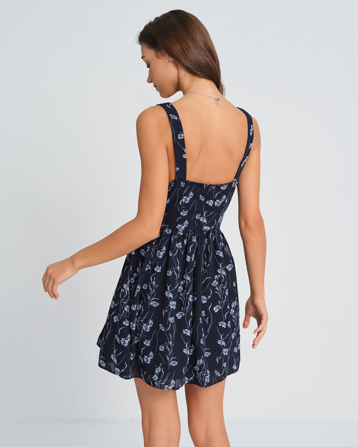 Women's Woven Polyester Mini Dress Dresses - RIHOAS
