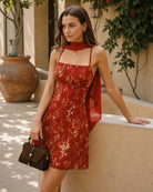 Women's Woven Polyester Mini Dresses Dresses - RIHOAS