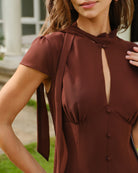 Women's Woven Polyester Mini Dresses Dresses - RIHOAS