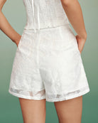 Women's Woven Polyester Shorts Bottoms - RIHOAS