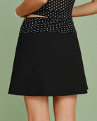Women's Woven Polyester Skirt Bottoms - RIHOAS