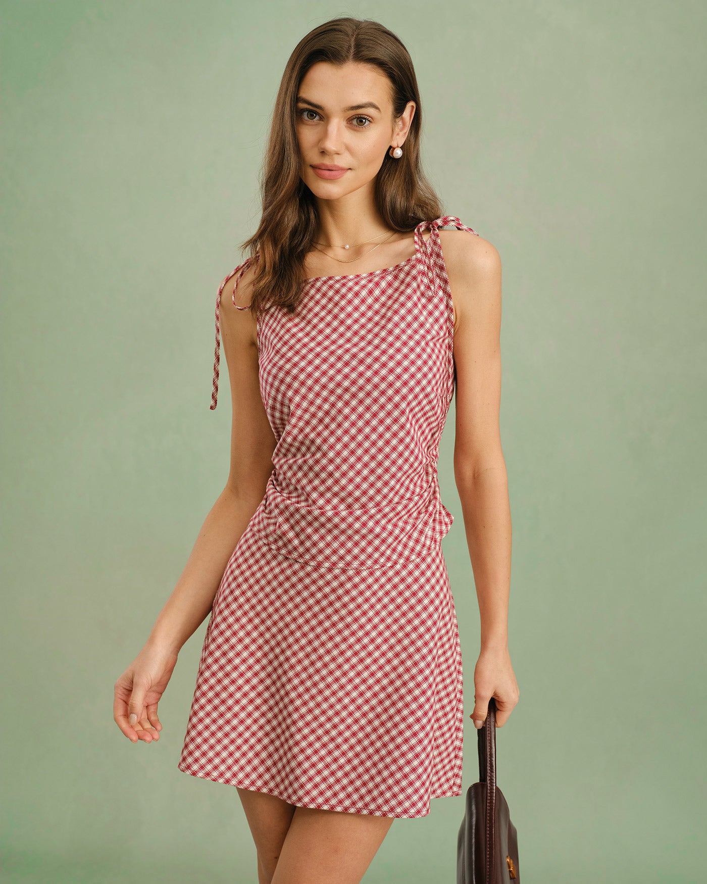 Women's Woven Polyester Skirt Bottoms - RIHOAS