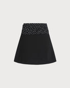 Women's Woven Polyester Skirt Bottoms - RIHOAS