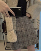 Women's Woven Polyester Skirt Bottoms - RIHOAS