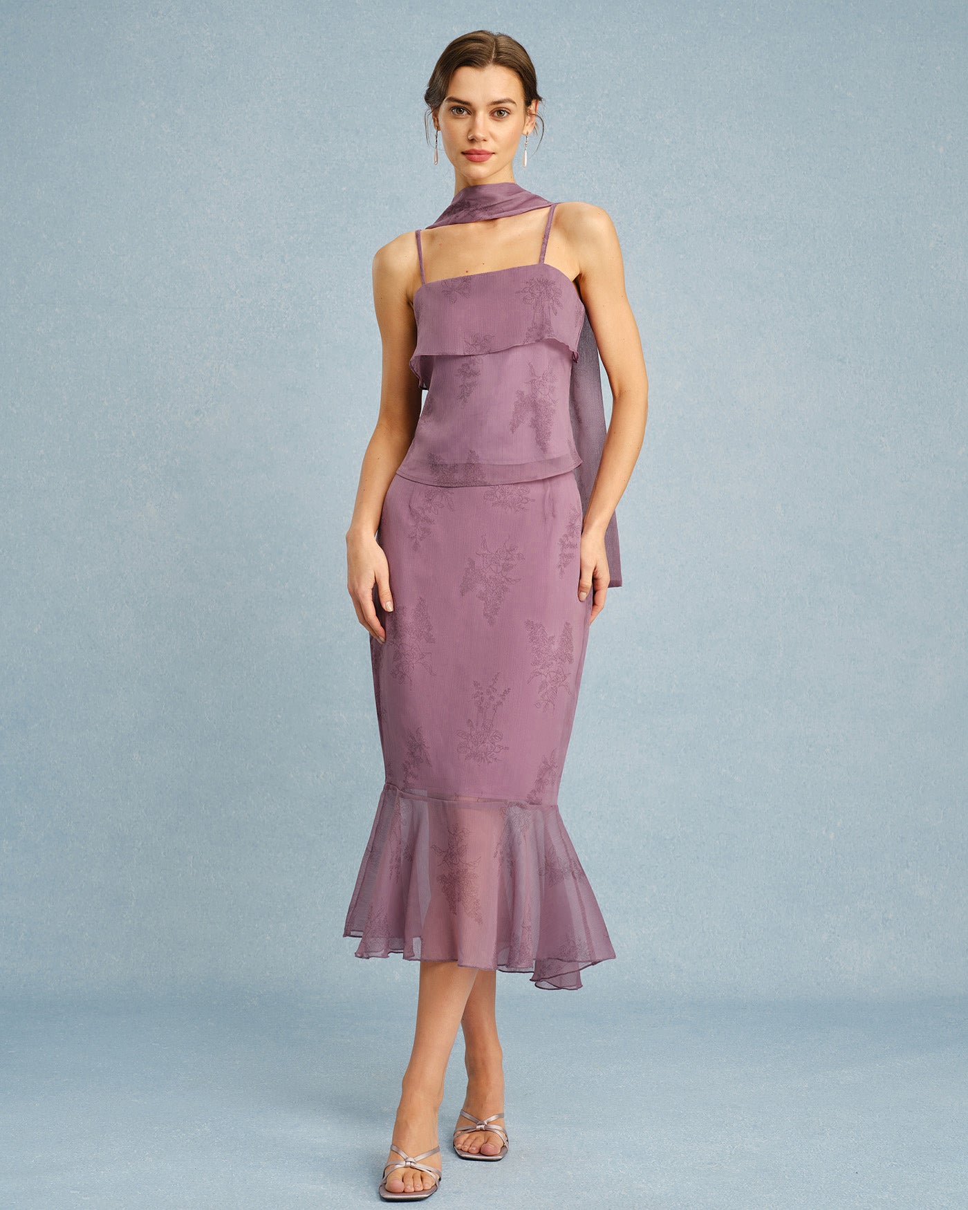 Women's Woven Polyester Skirt Bottoms - RIHOAS