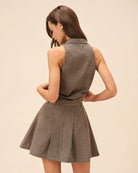 Women's Woven Polyester Skirt Bottoms - RIHOAS