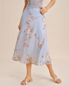 Women's Woven Polyester Skirt Bottoms - RIHOAS