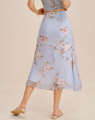 Women's Woven Polyester Skirt Bottoms - RIHOAS
