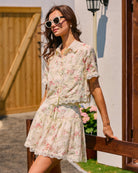 Women's Woven Polyester Skirt Bottoms - RIHOAS