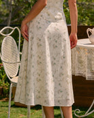 Women's Woven Polyester Skirt Bottoms - RIHOAS