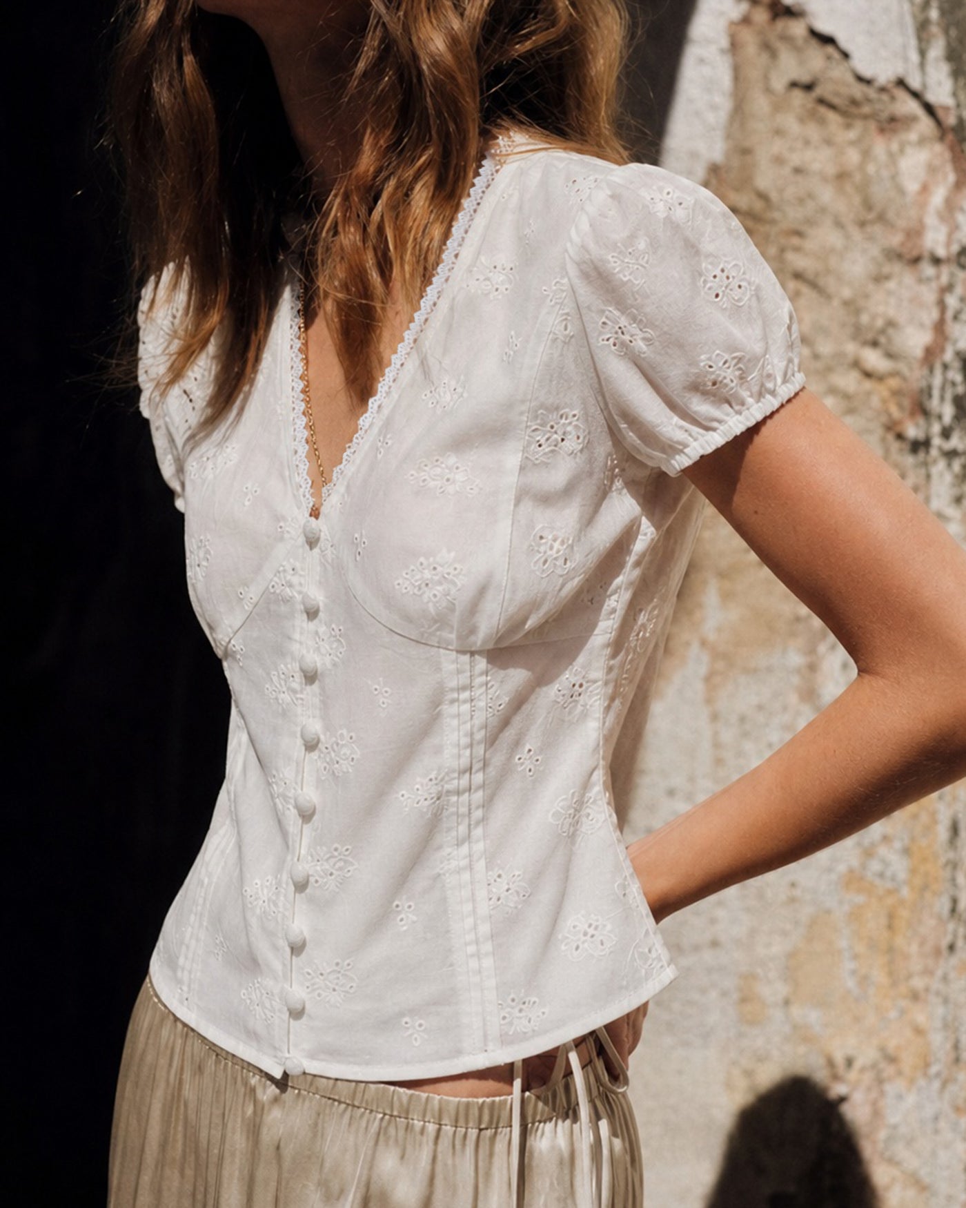 Women's Woven Polyester Tops Tops - RIHOAS