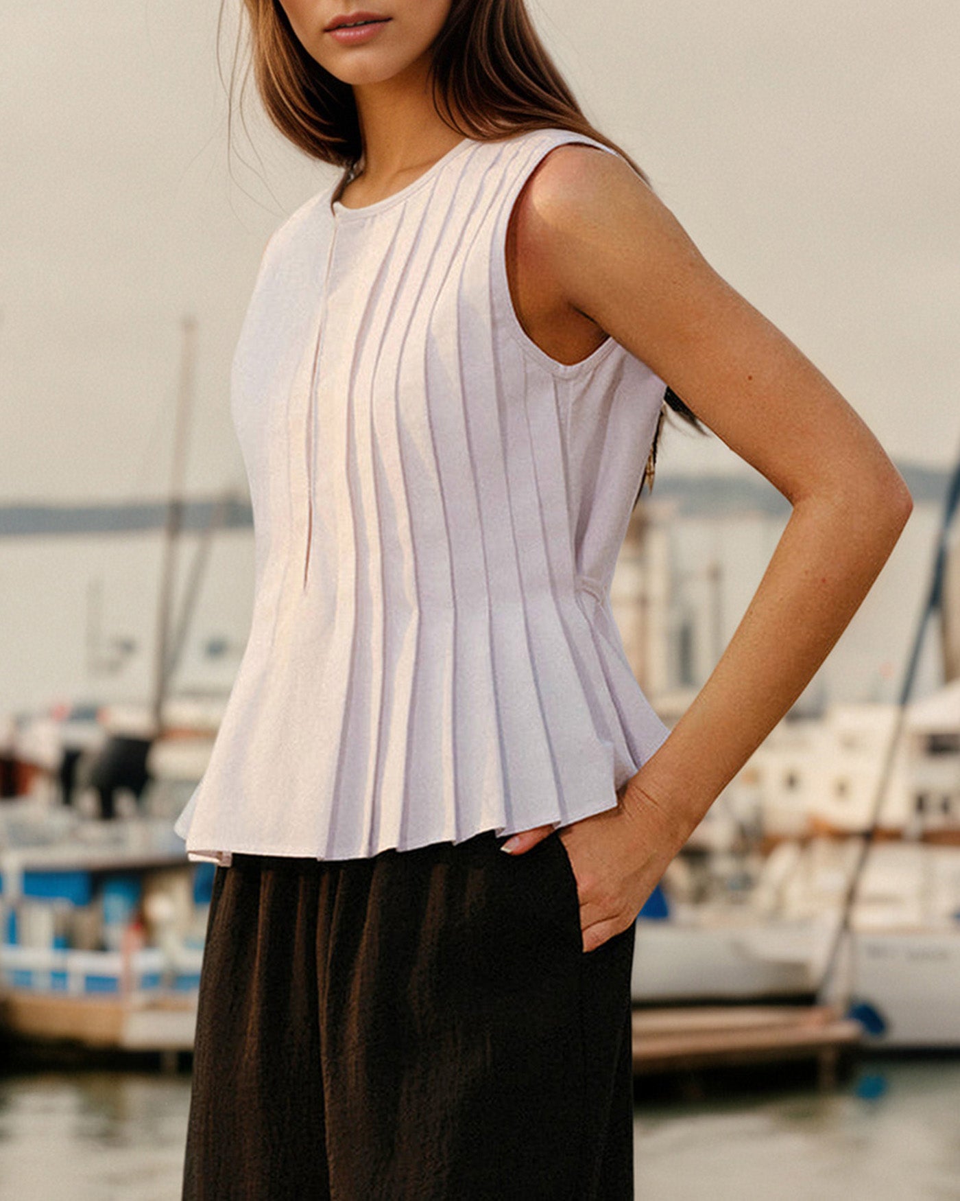 Women's Woven Rayon TOP Tops - RIHOAS