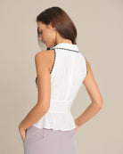 Women's Woven Viscose Tank Tops Tops - RIHOAS