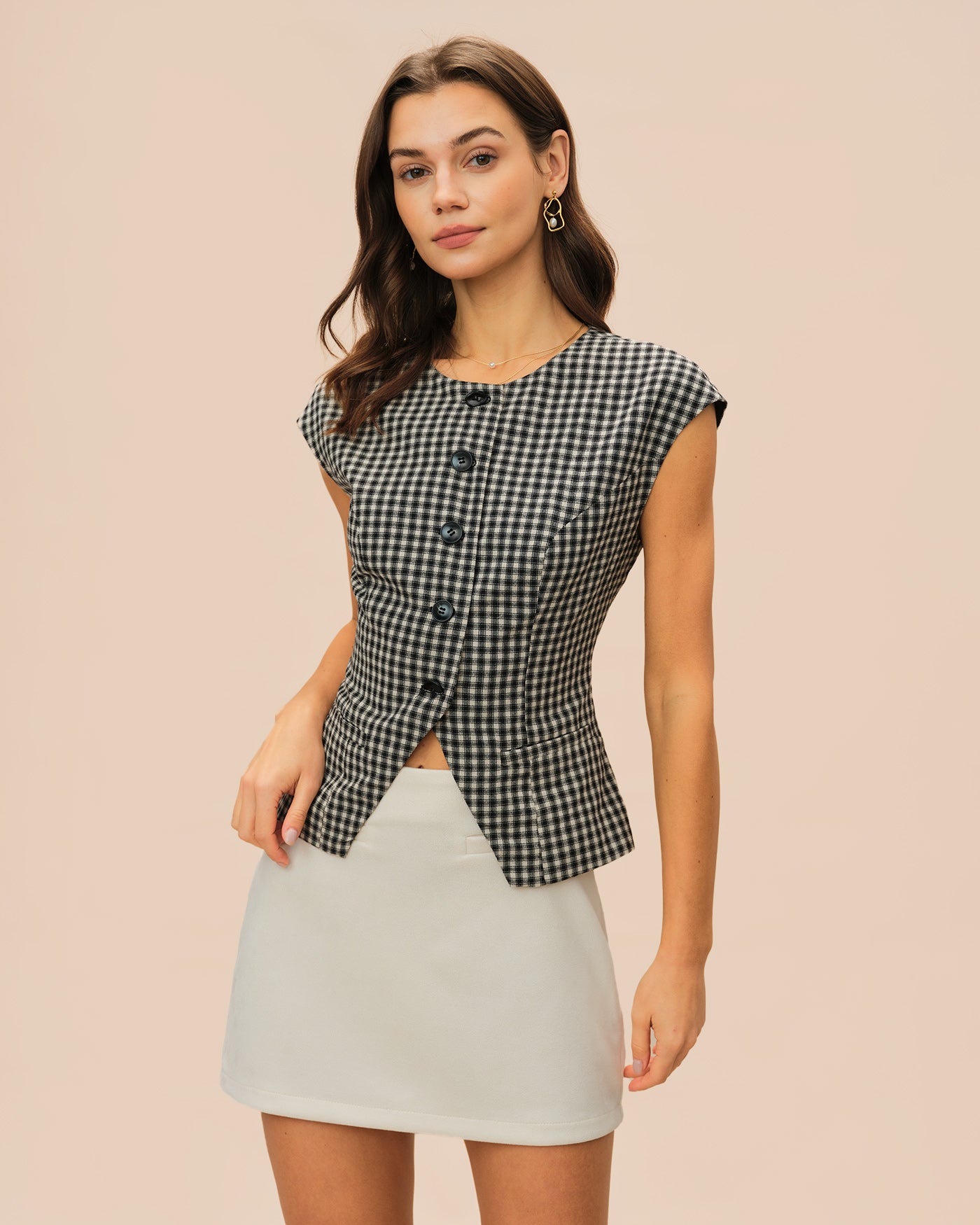 Women's Woven Viscose Tees Tops - RIHOAS