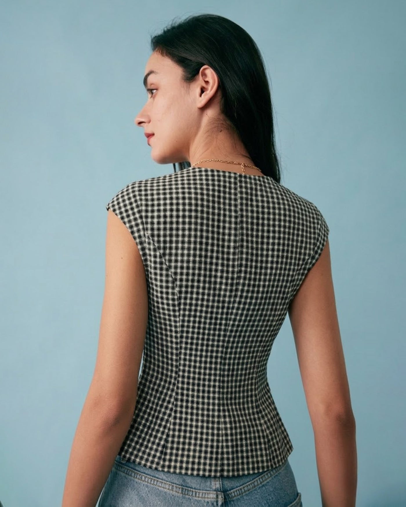 Women's Woven Viscose Tees Tops - RIHOAS